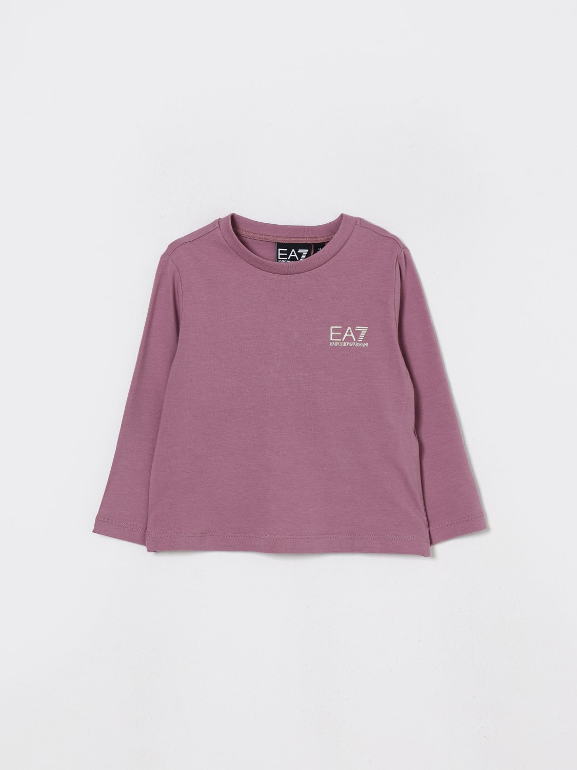 EA7 T-SHIRT: T-shirt kids Ea7, Pink - Img 1