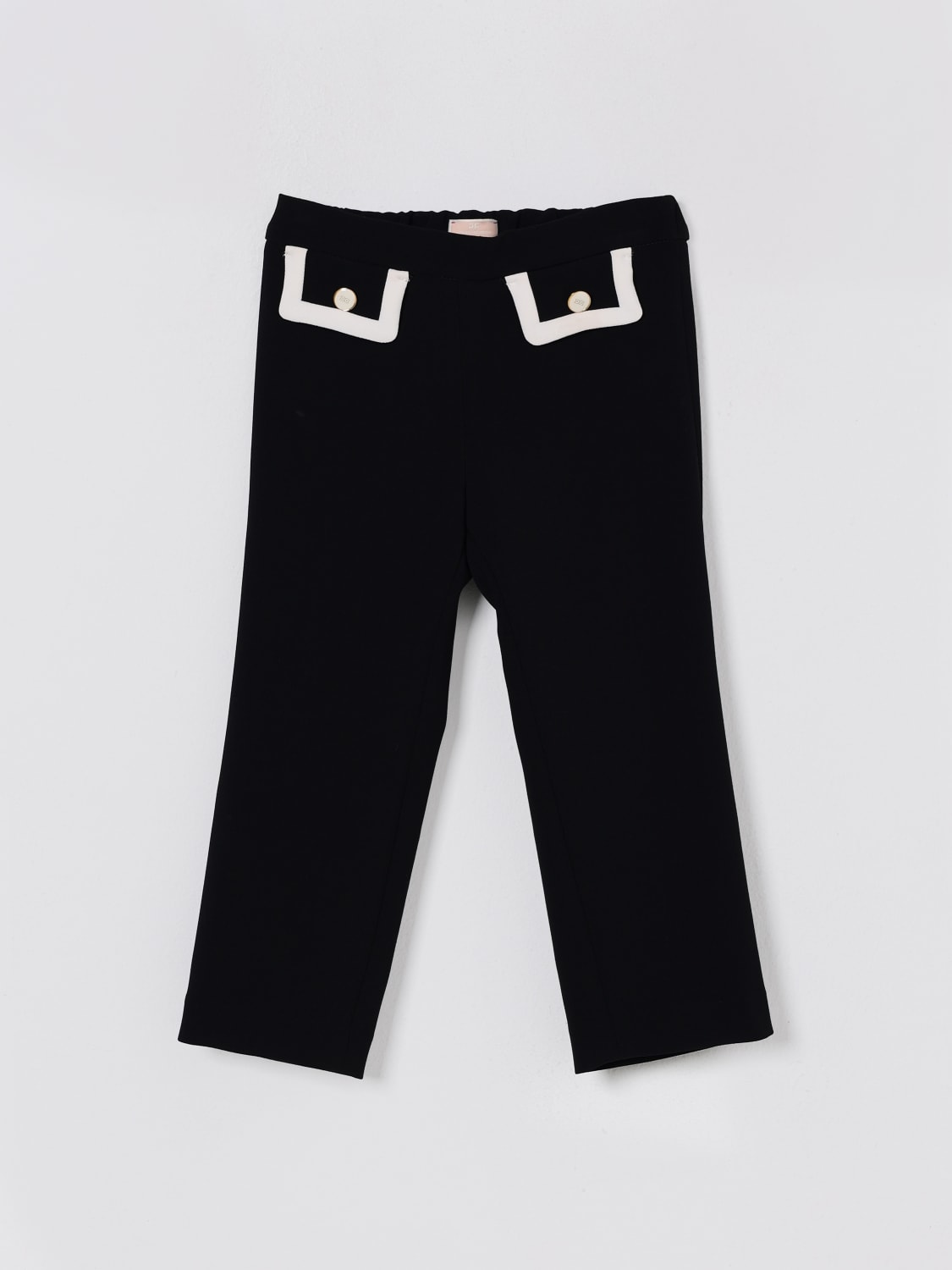 ELISABETTA FRANCHI LA MIA BAMBINA PANTALONI: Pantaloni Elisabetta Franchi La Mia Bambina, Nero - Img 1