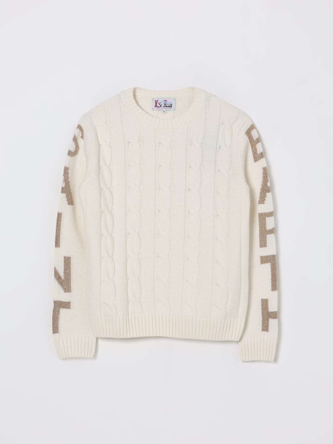MC2 SAINT BARTH SWEATER: Sweater kids Mc2 Saint Barth, White - Img 1