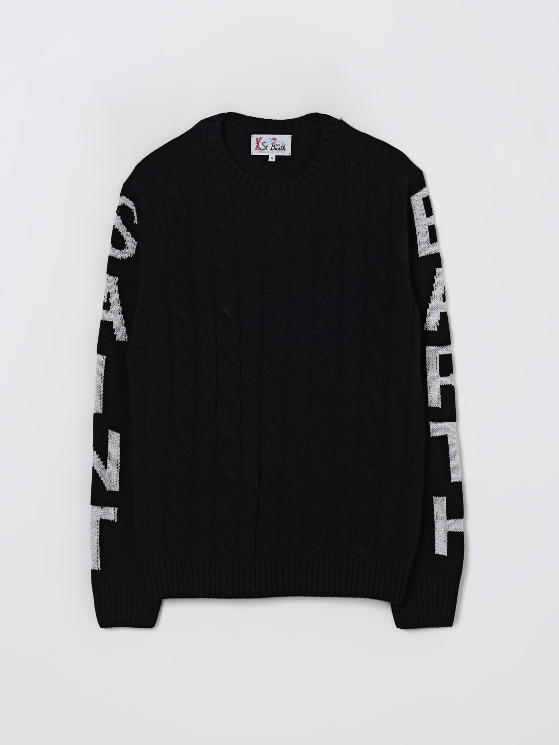 MC2 SAINT BARTH PULLOVER: Pullover kinder Mc2 Saint Barth, Schwarz - Img 1