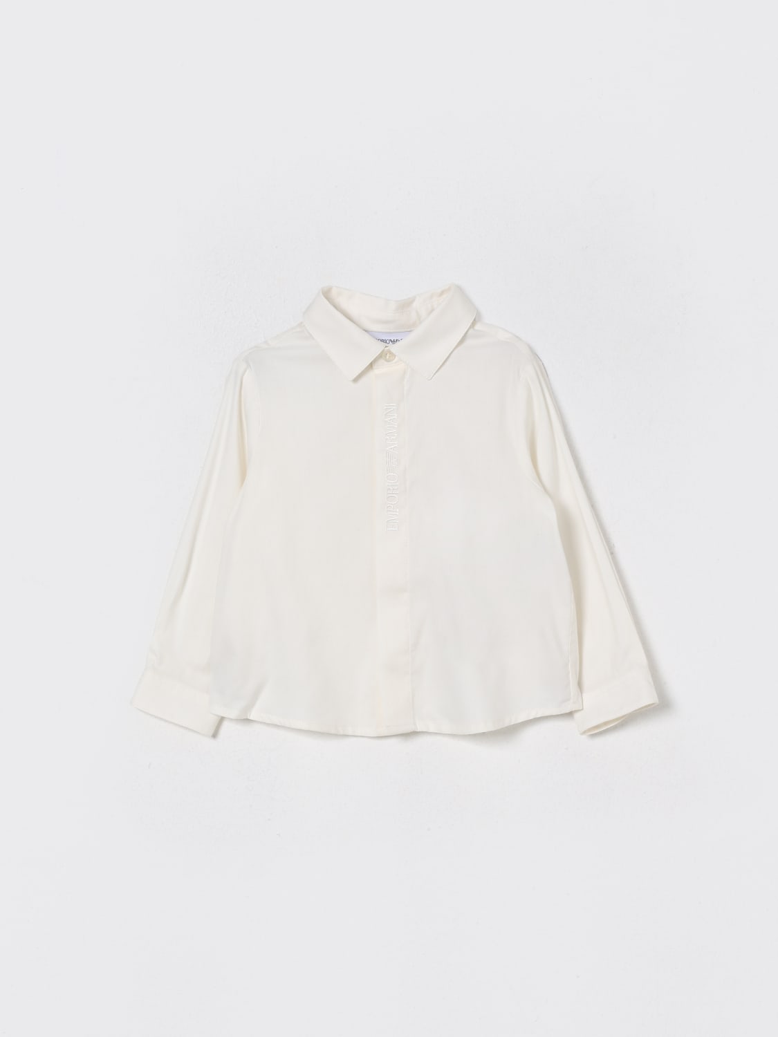EMPORIO ARMANI SHIRT: Shirt kids Emporio Armani, White - Img 1
