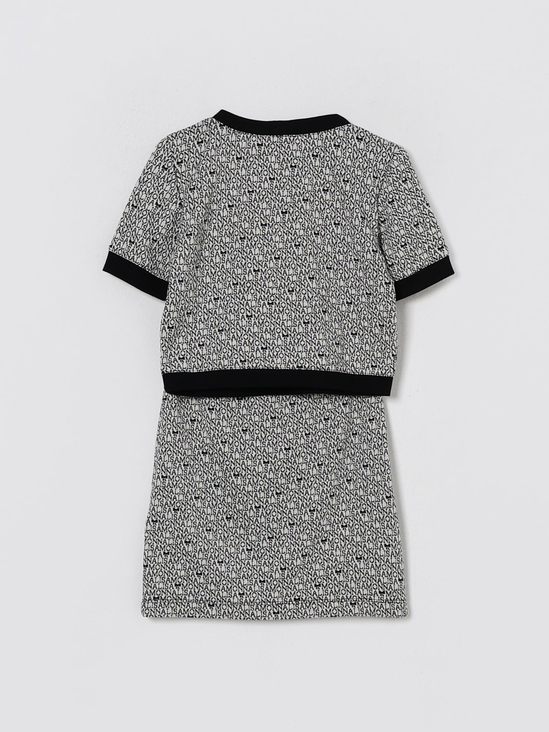 MONNALISA CO-ORD: Co-ord kids Monnalisa, Black - Img 2