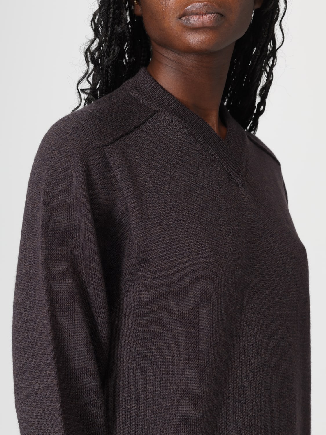 STUDIO NICHOLSON SWEATER: Sweater woman Studio Nicholson, Walnut - Img 4