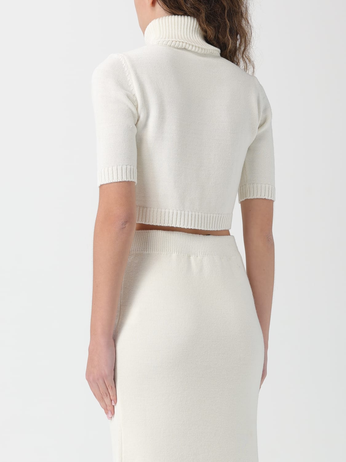 SIMONA CORSELLINI JUMPER: Jumper woman Simona Corsellini, Yellow Cream - Img 3