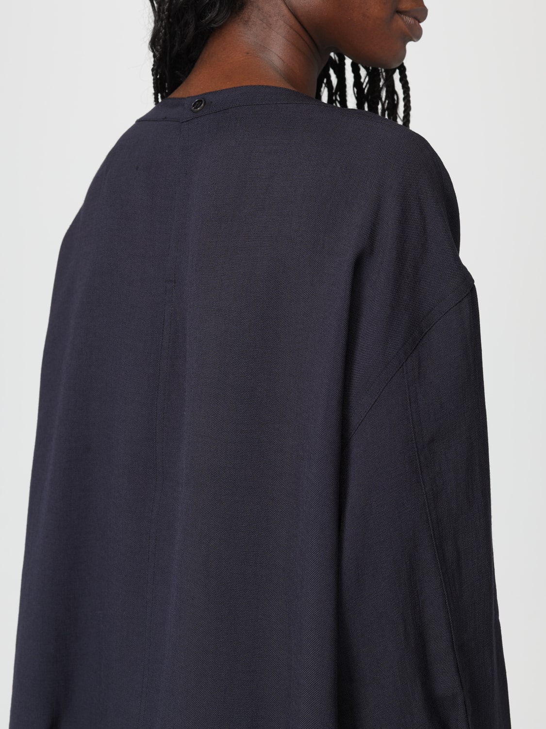 STUDIO NICHOLSON TOP: Top mujer Studio Nicholson, Azul Marino - Img 3