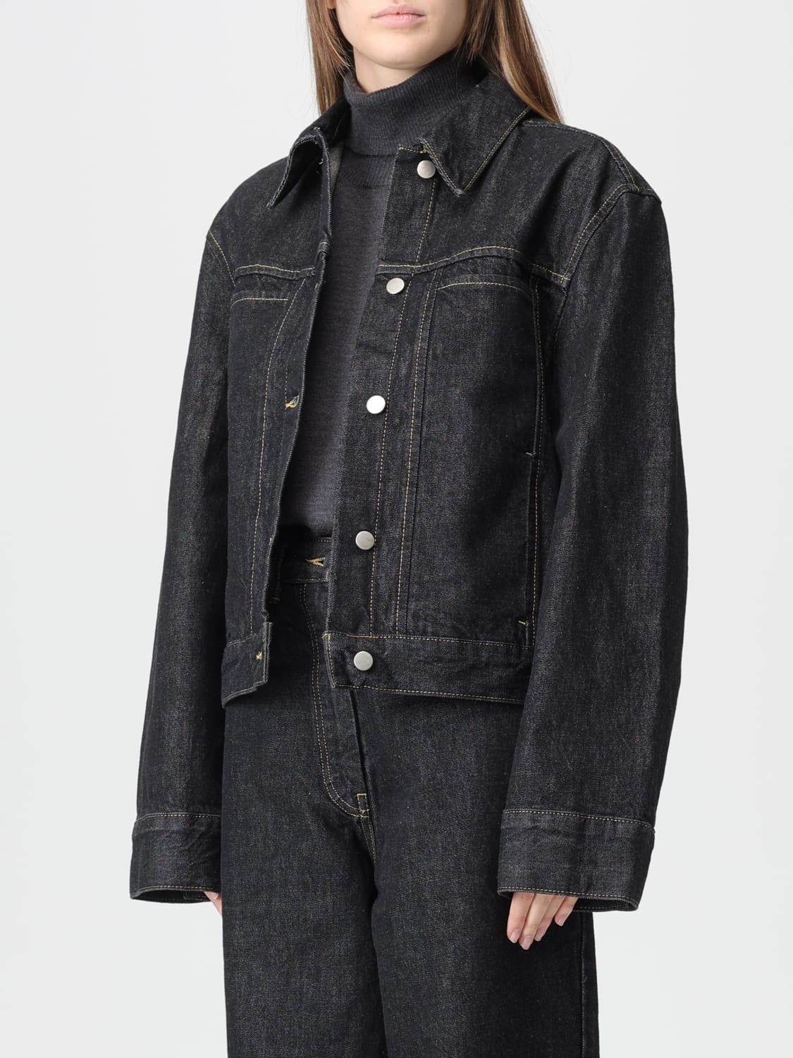 STUDIO NICHOLSON JACKET: Jacket woman Studio Nicholson, Black - Img 4