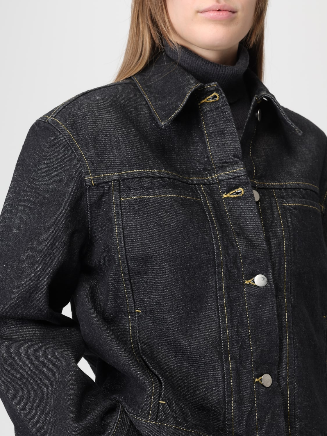 STUDIO NICHOLSON JACKET: Jacket woman Studio Nicholson, Black - Img 5