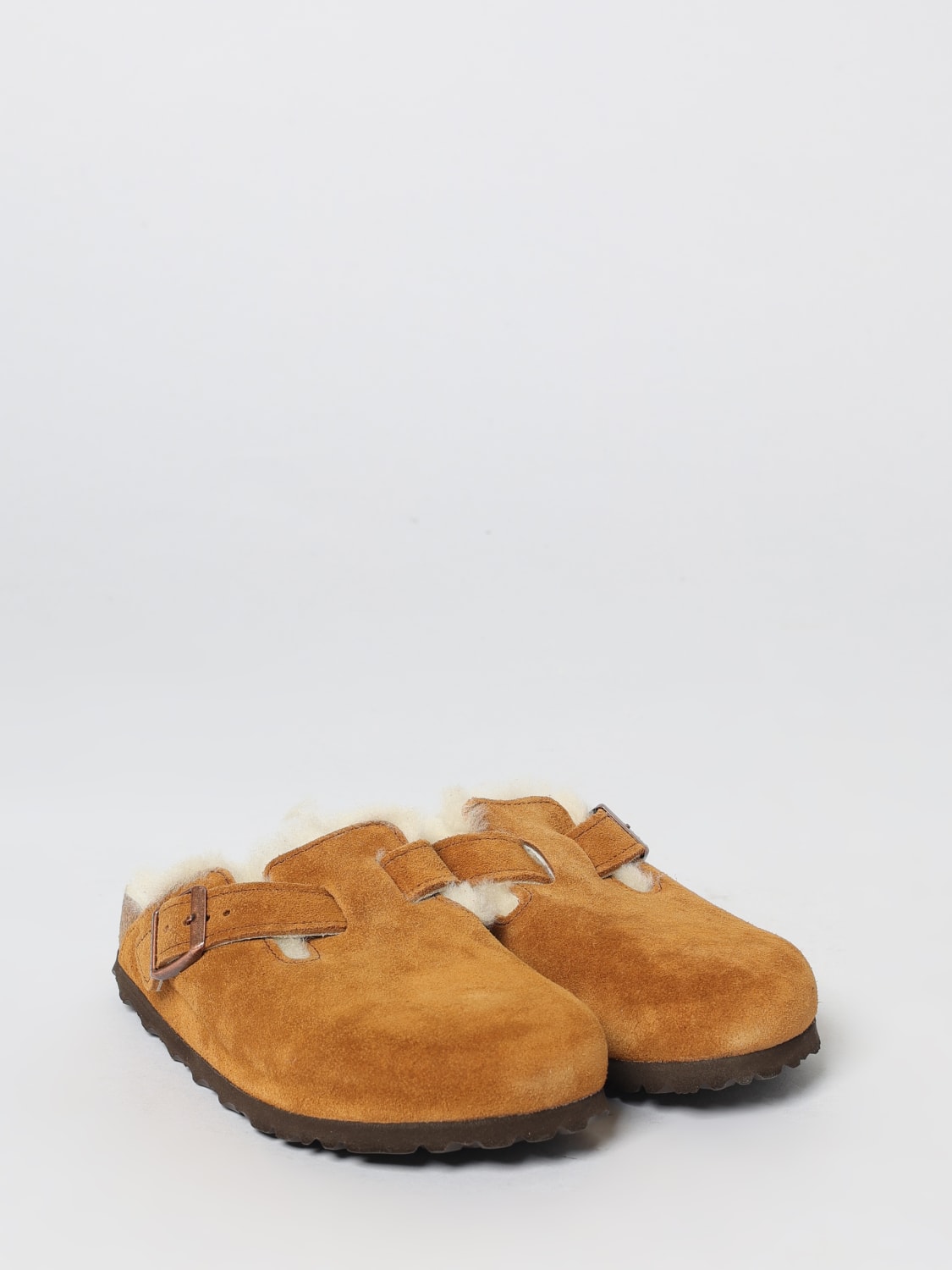 BIRKENSTOCK SHOES: Flat sandal woman Birkenstock, Brown - Img 2