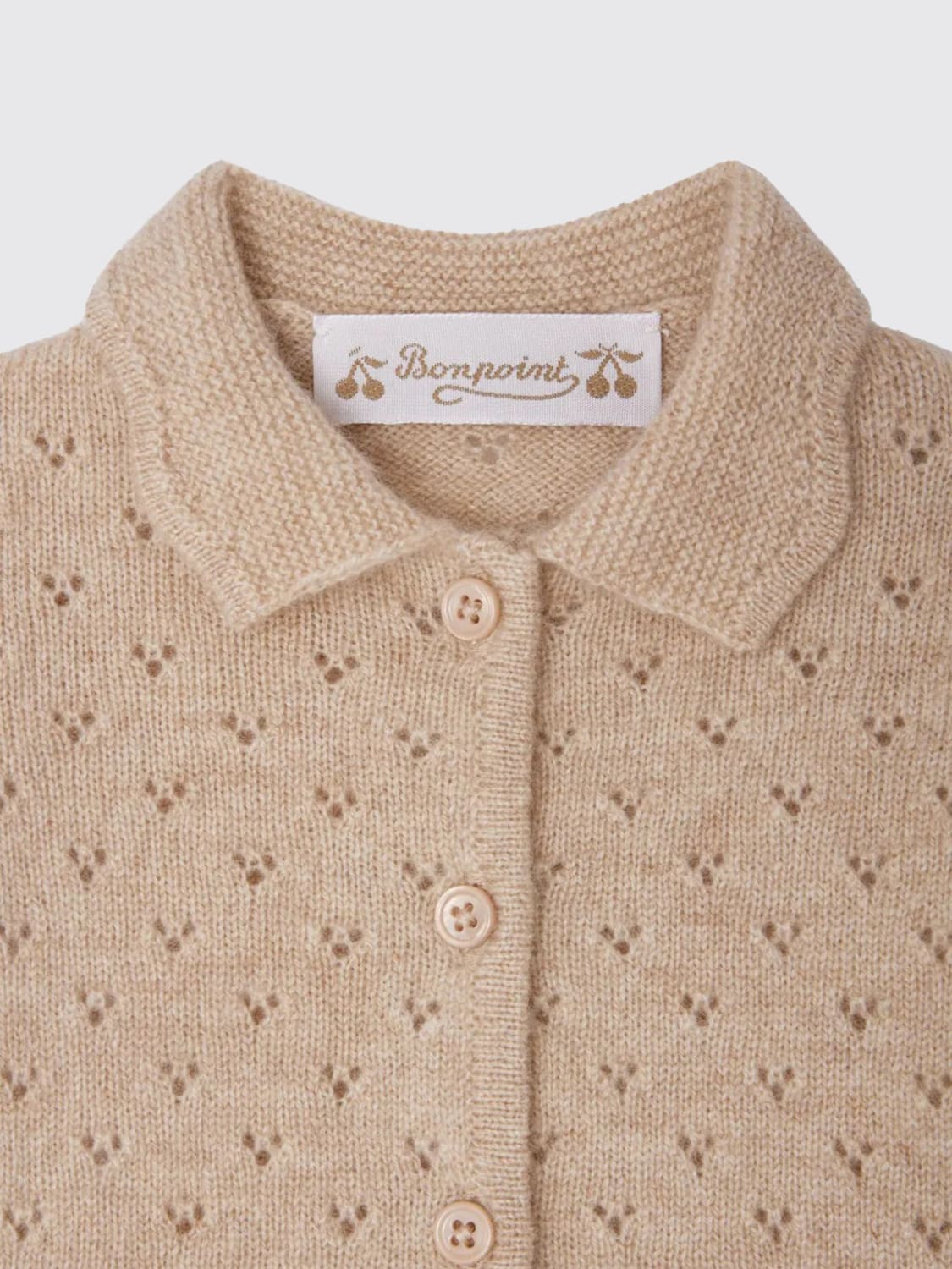 BONPOINT JUMPSUIT: Jumpsuit kids Bonpoint, Brown - Img 3