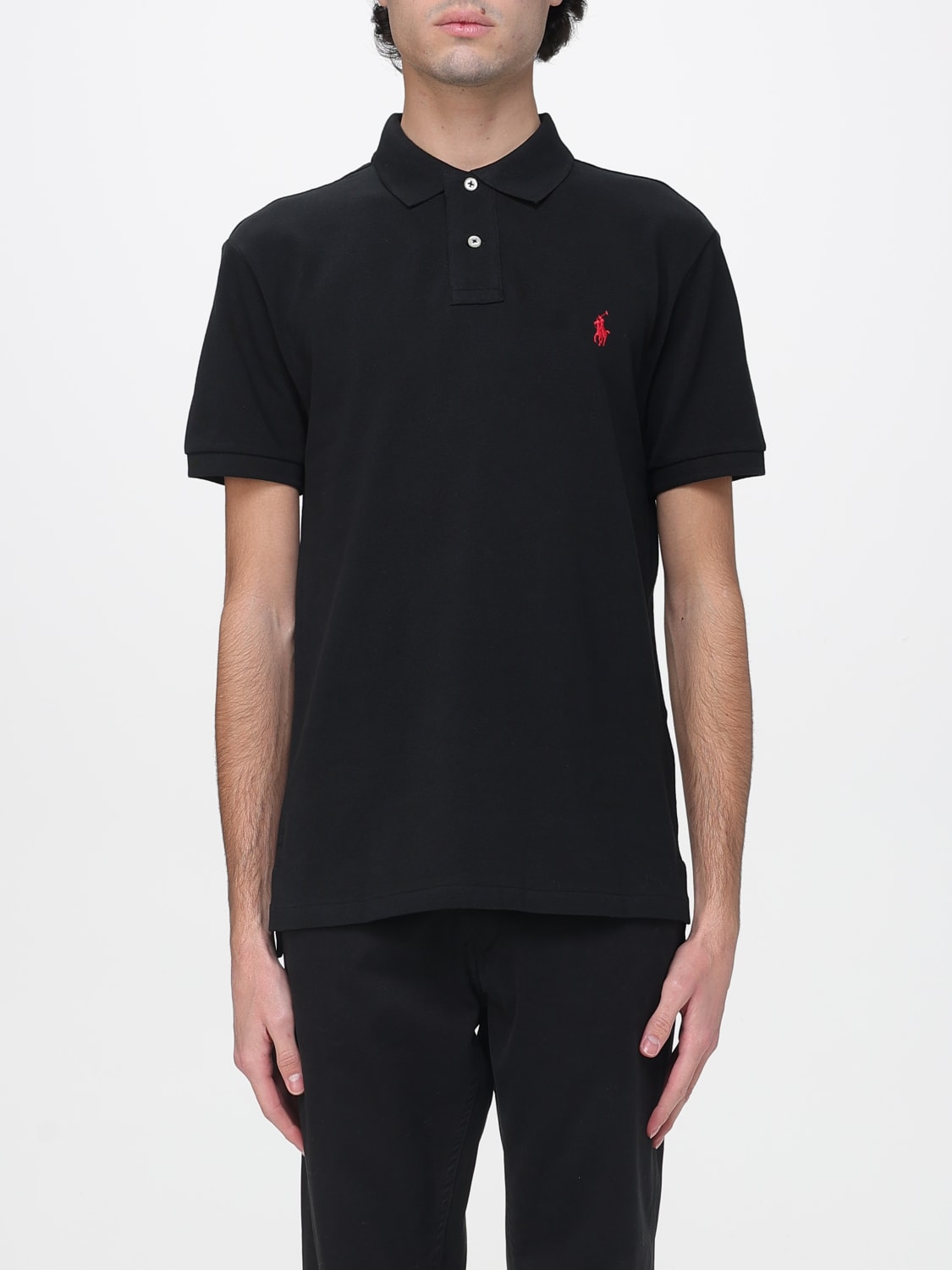 POLO RALPH LAUREN POLO SHIRT: Polo shirt men Polo Ralph Lauren, Black - Img 1