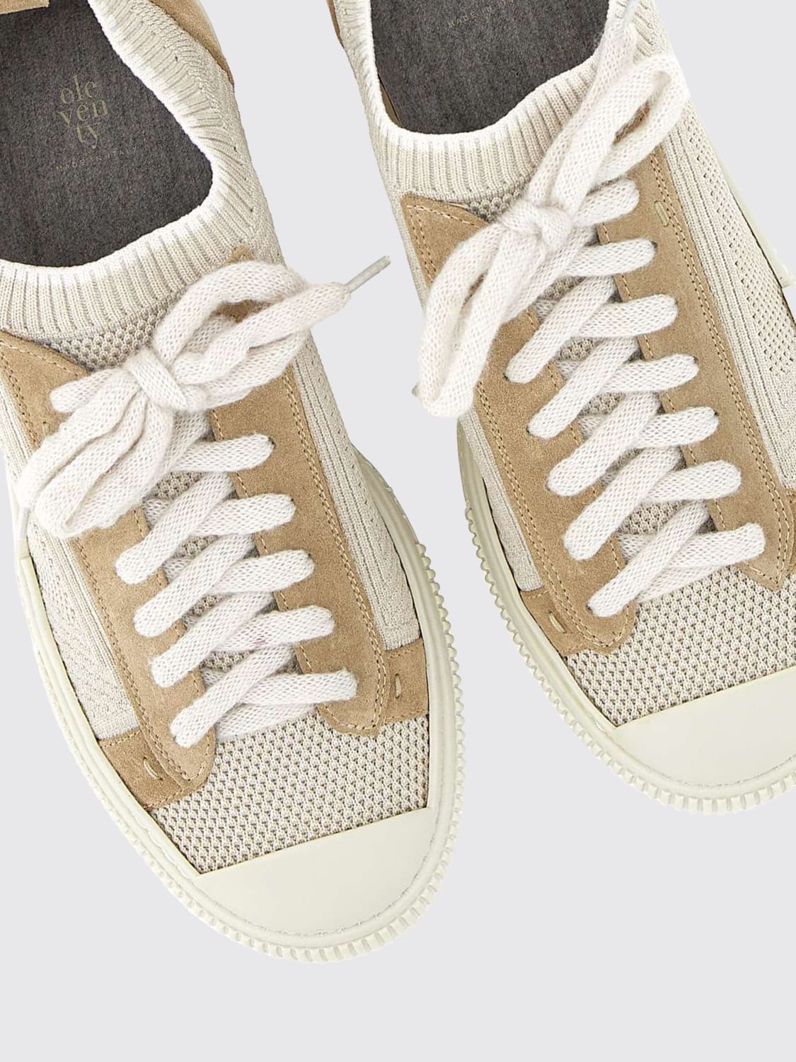ELEVENTY SNEAKERS: Sneakers men Eleventy, Beige - Img 4