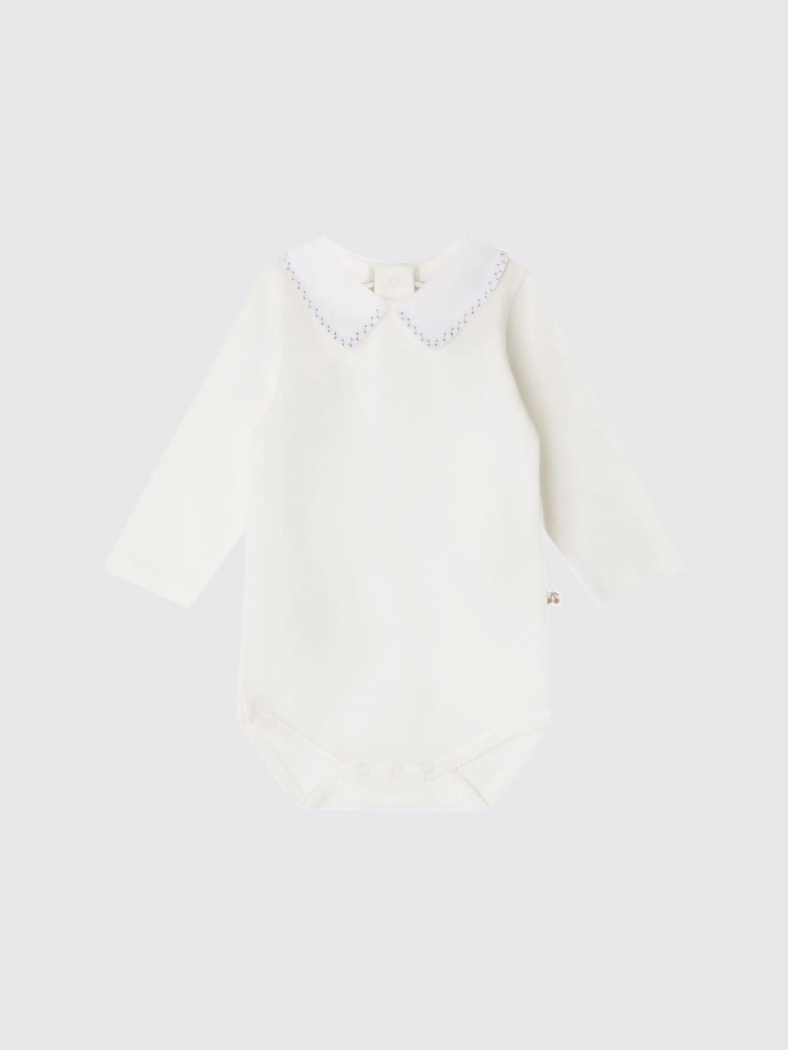 BONPOINT BODYSUIT: Bodysuit kids Bonpoint, White - Img 1
