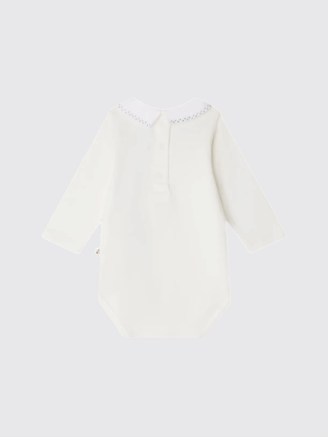 BONPOINT BODYSUIT: Bodysuit kids Bonpoint, White - Img 2