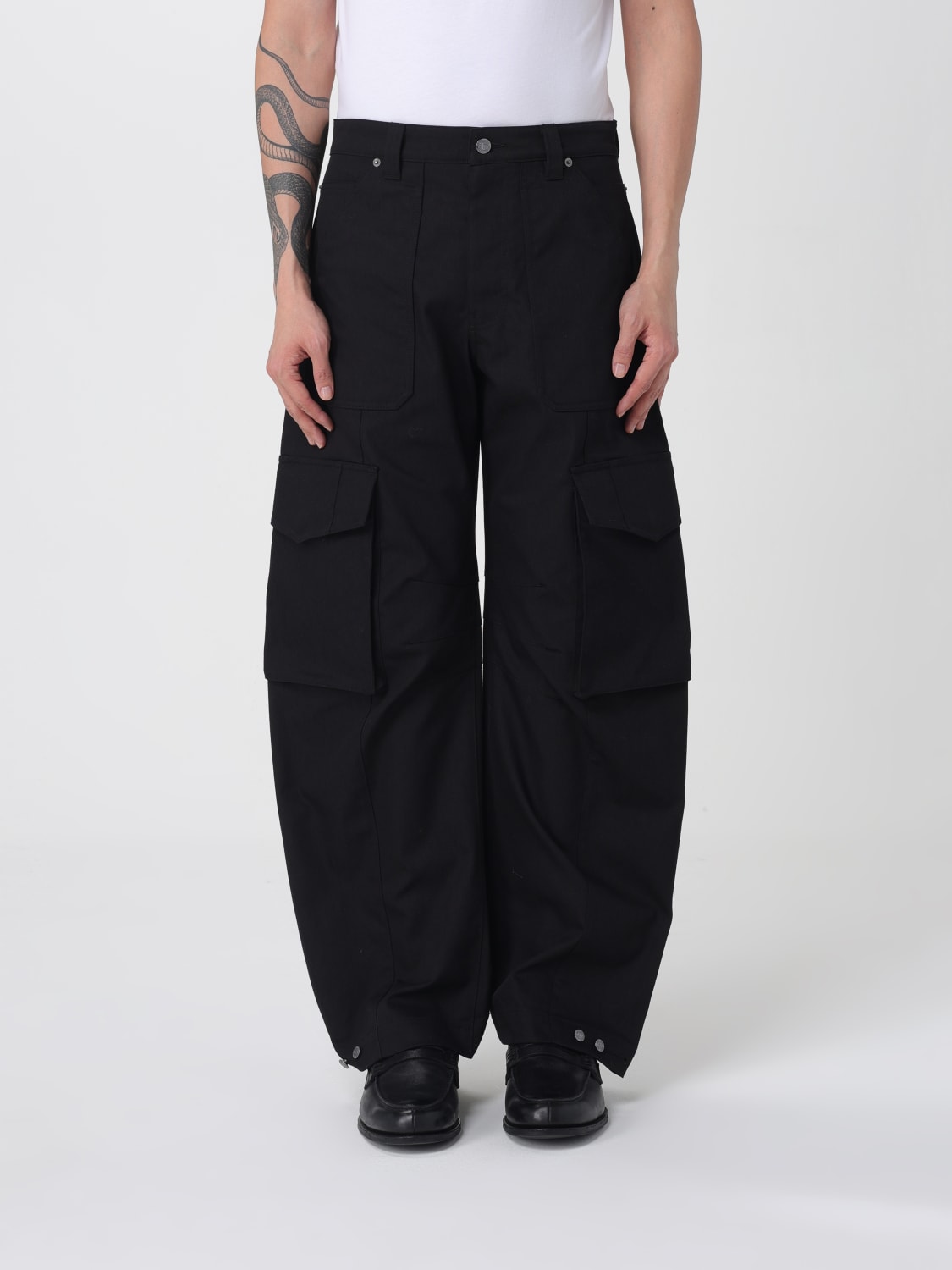 GOLDEN GOOSE PANTS: Pants men Golden Goose, Black - Img 1