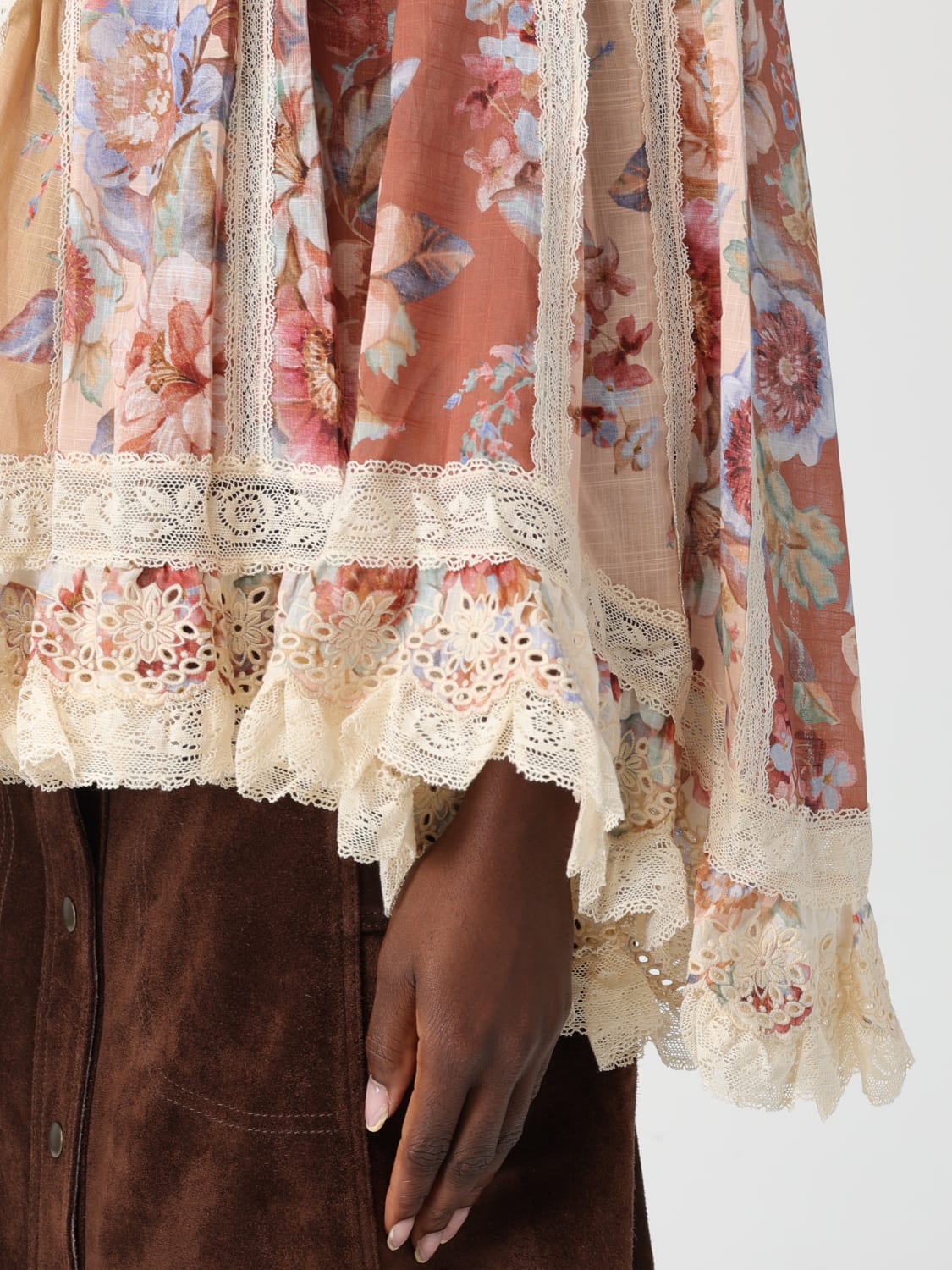 ZIMMERMANN TOP: Camisa mujer Zimmermann, Fantasía - Img 3