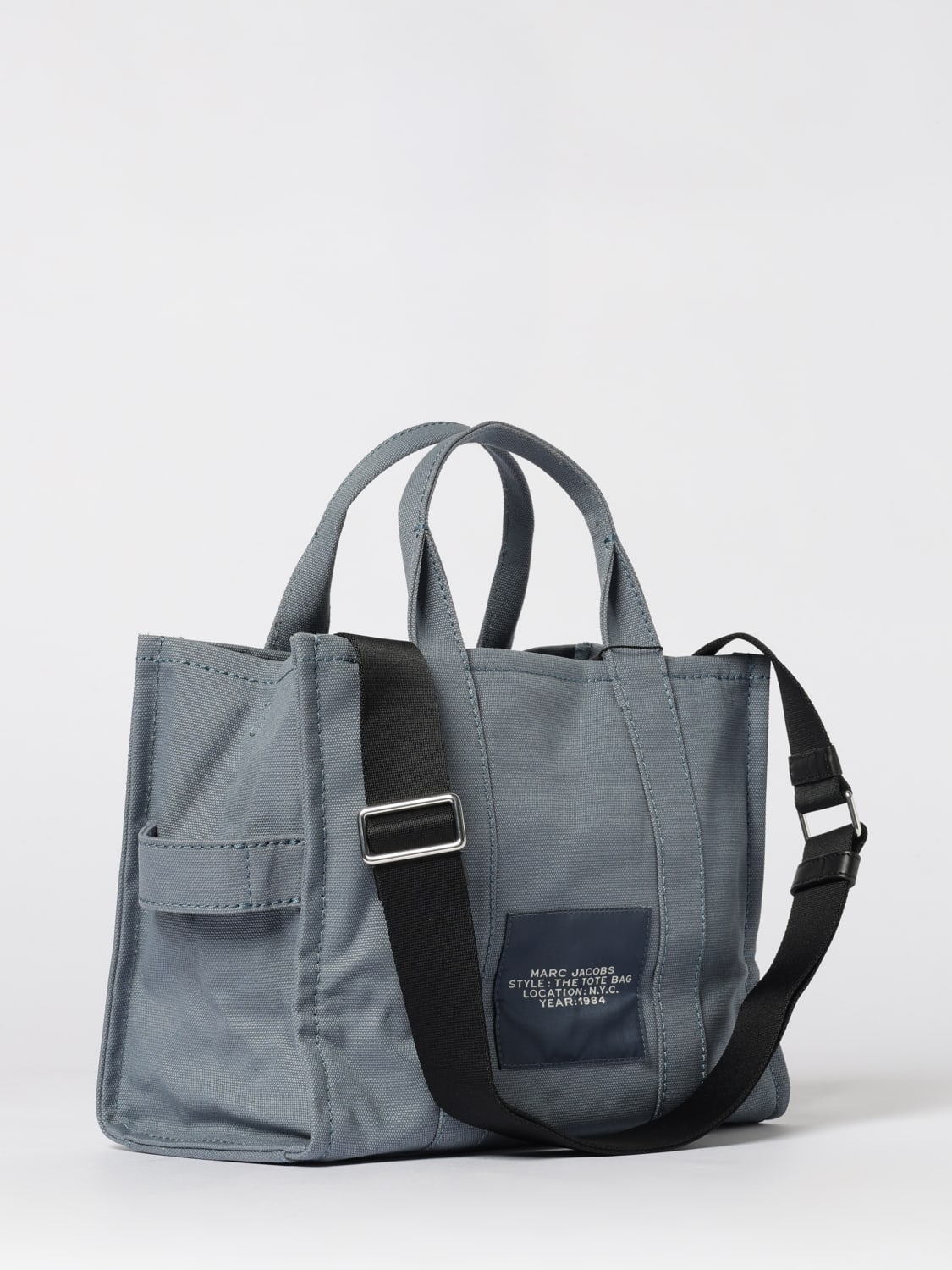 MARC JACOBS SAC CABAS: Sac porté épaule femme Marc Jacobs, Bleu - Img 2