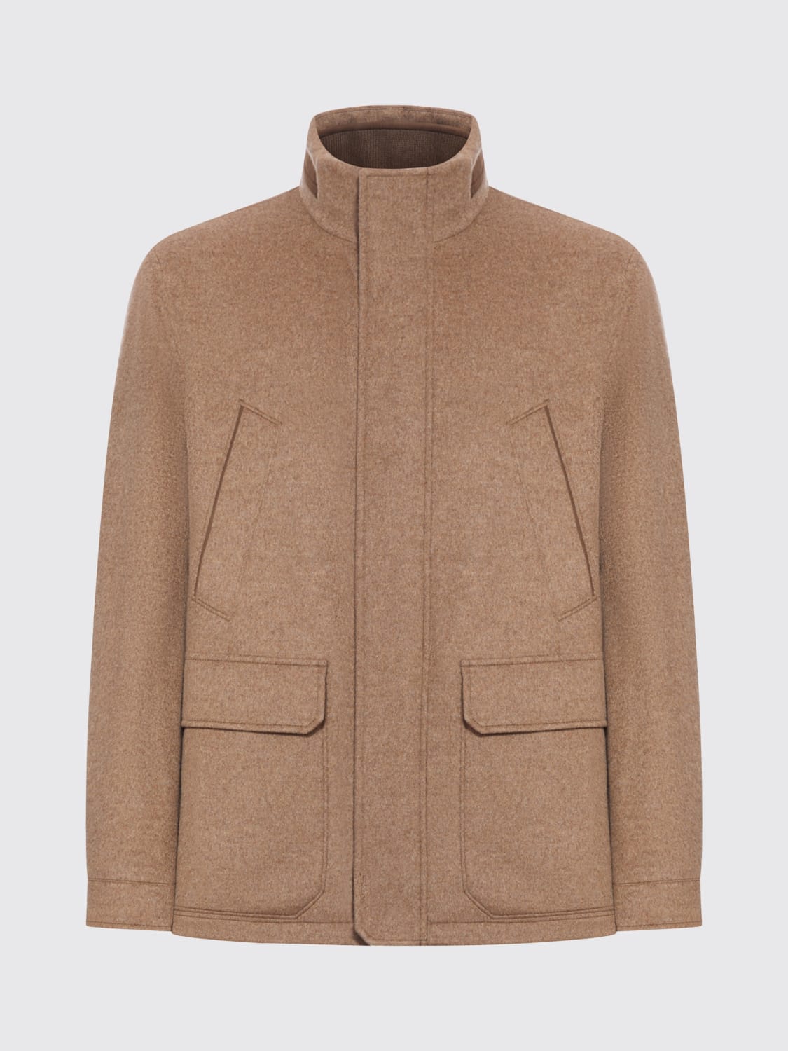 ZEGNA COAT: Jacket men Zegna, Nude - Img 1