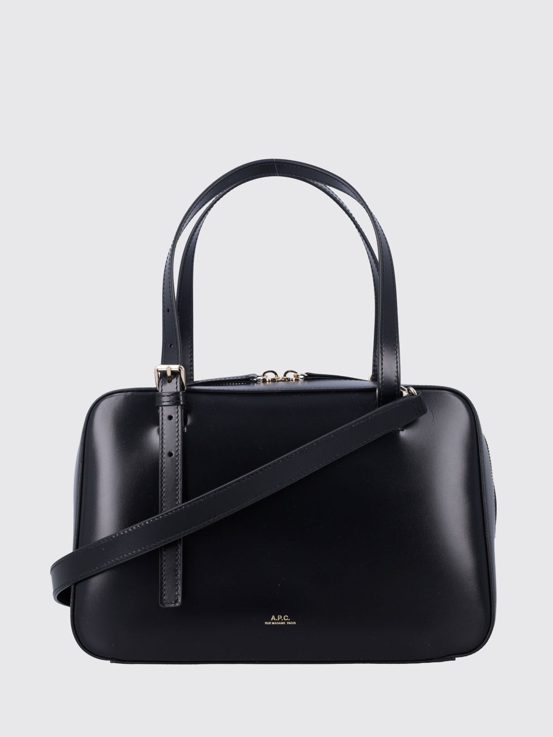 A.P.C. HANDBAG: Handbag woman A.P.C., Black - Img 1