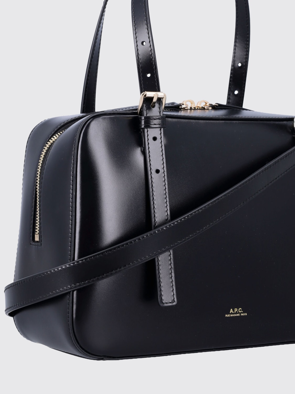 A.P.C. HANDBAG: Handbag woman A.P.C., Black - Img 3