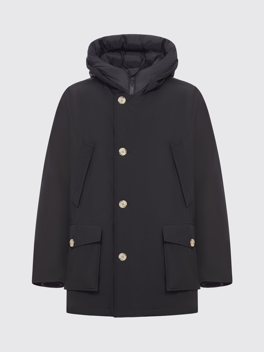 WOOLRICH COAT: Coat men Woolrich, Black - Img 1