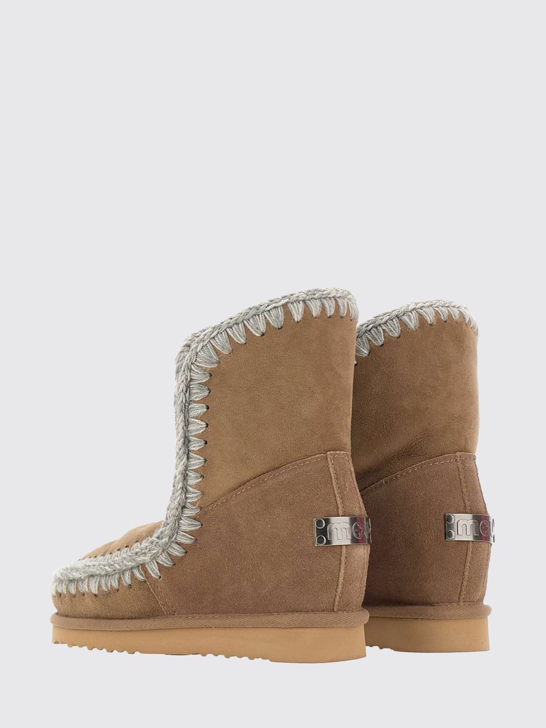 MOU BOOTS: Shoes woman Mou, Beige - Img 3