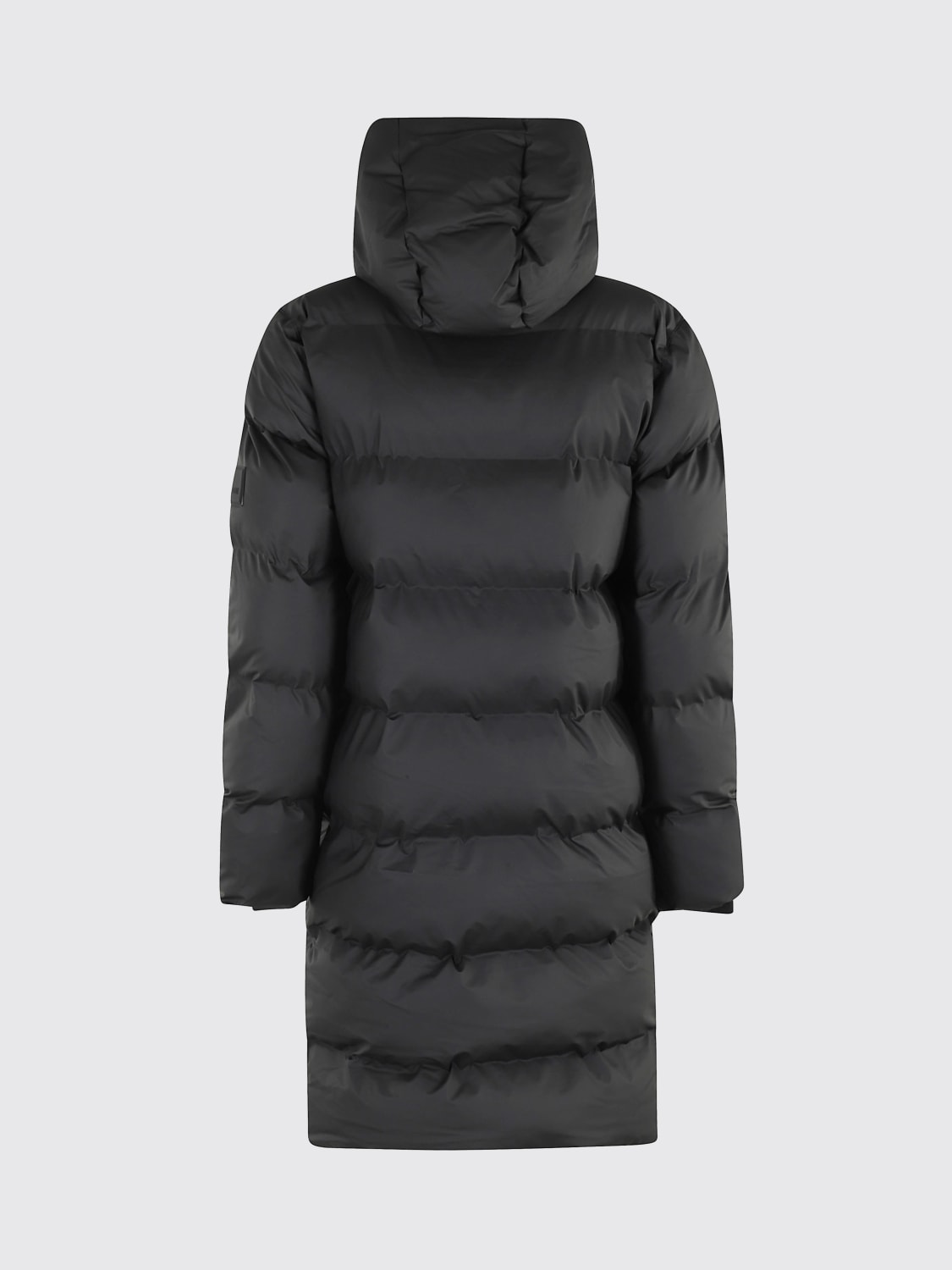 RAINS 外套: 外套 女士 Rains, 黑色 - Img 2