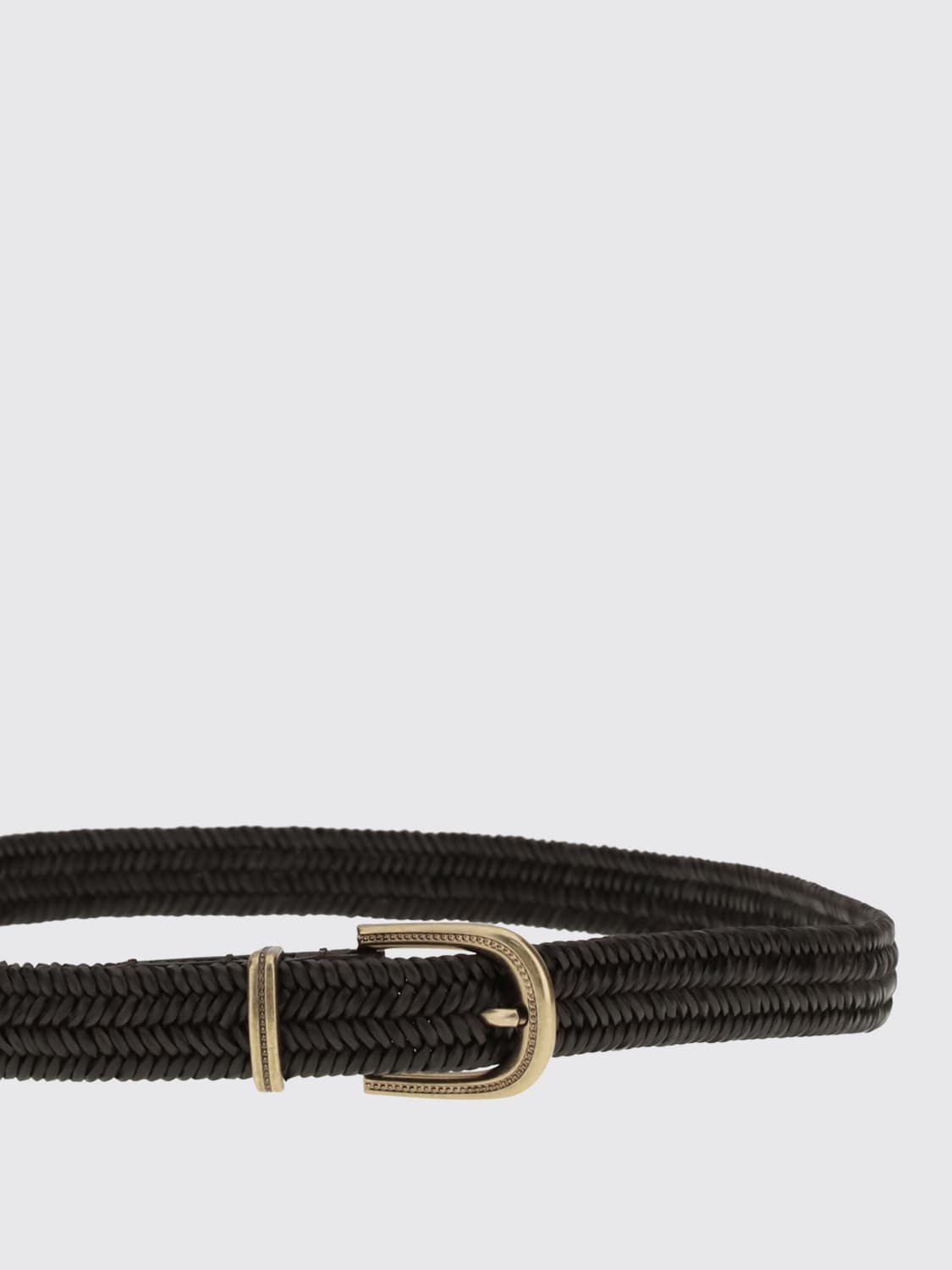 BRUNELLO CUCINELLI BELT: Belt woman Brunello Cucinelli, Dark - Img 2