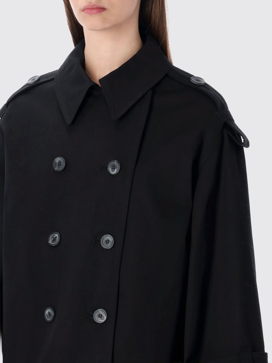 BY MALENE BIRGER 大衣: 大衣 女士 by Malene Birger, 黑色 - Img 3