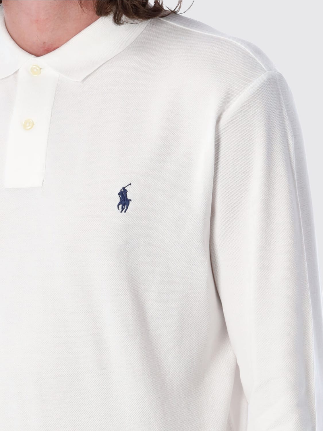 POLO RALPH LAUREN POLO SHIRT: T-shirt men Polo Ralph Lauren, White - Img 3