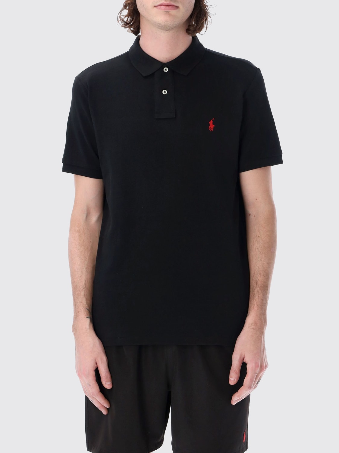 POLO RALPH LAUREN POLO SHIRT: T-shirt men Polo Ralph Lauren, Black - Img 1