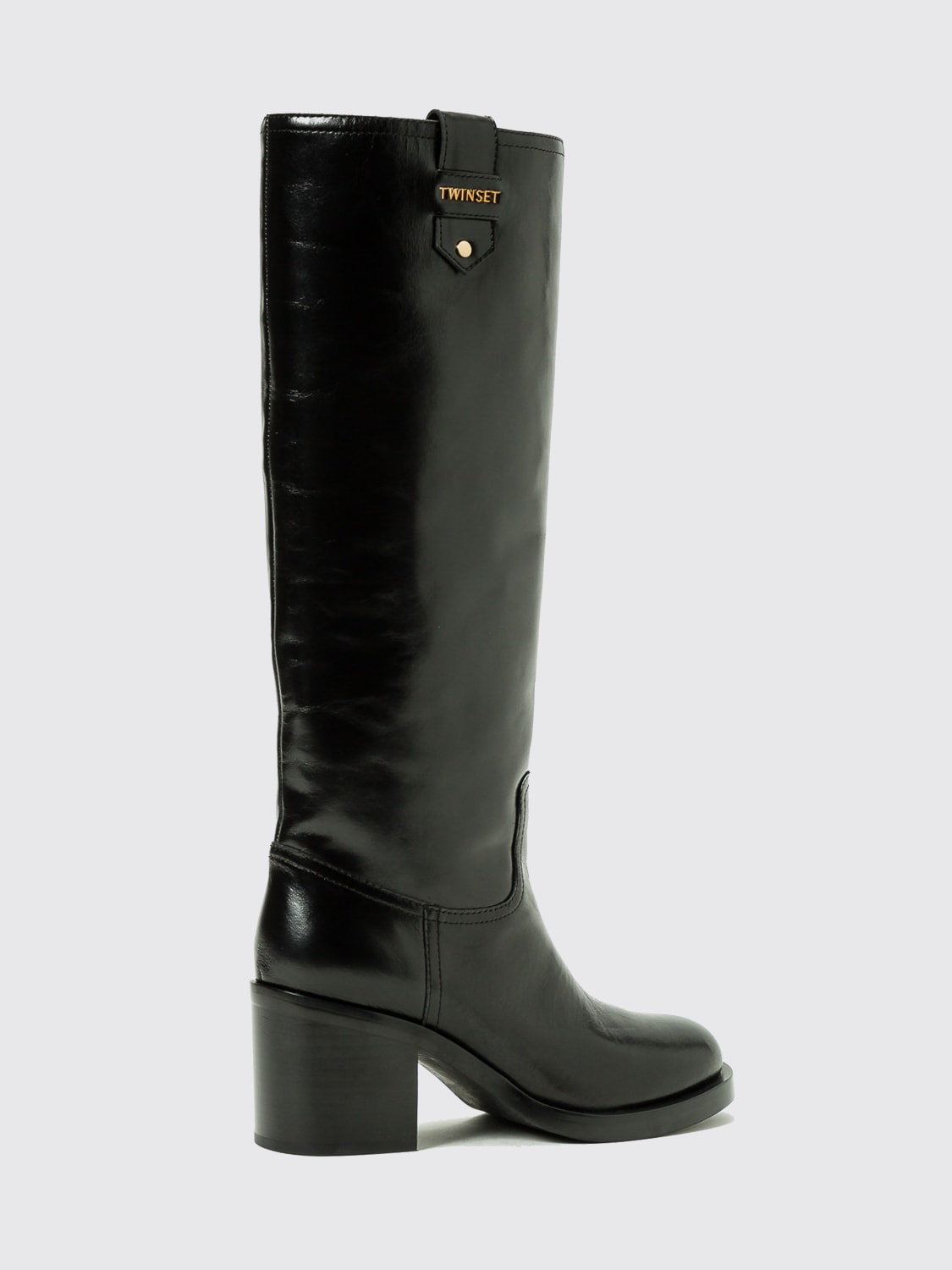 TWINSET BOTTES: Bottes femme Twinset, Noir - Img 2