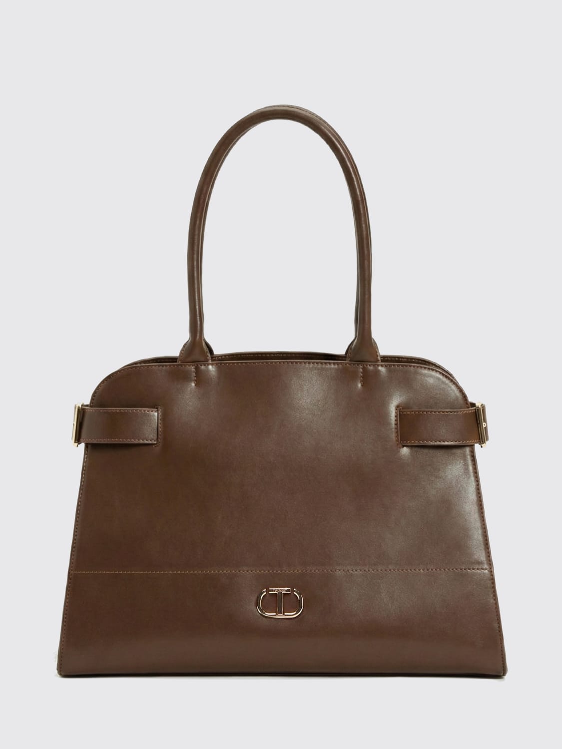 TWINSET MINI SAC: Mini sac femme Twinset, Café - Img 1
