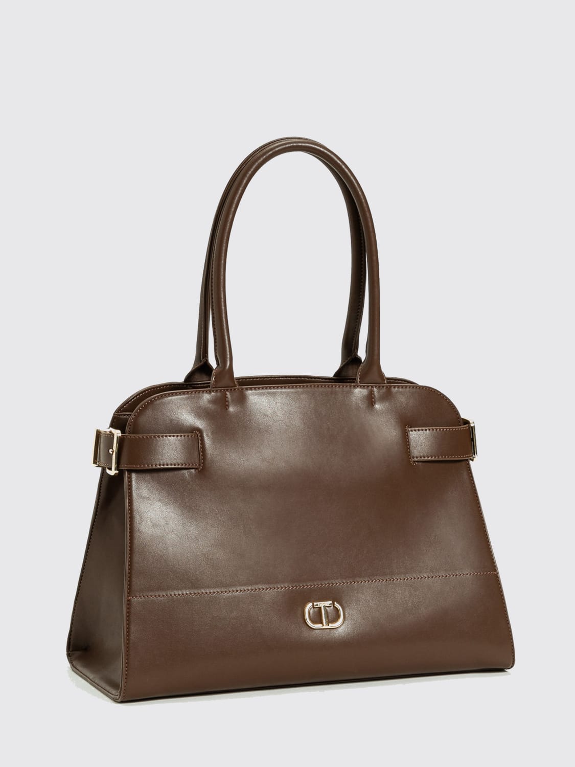 TWINSET MINI SAC: Mini sac femme Twinset, Café - Img 3
