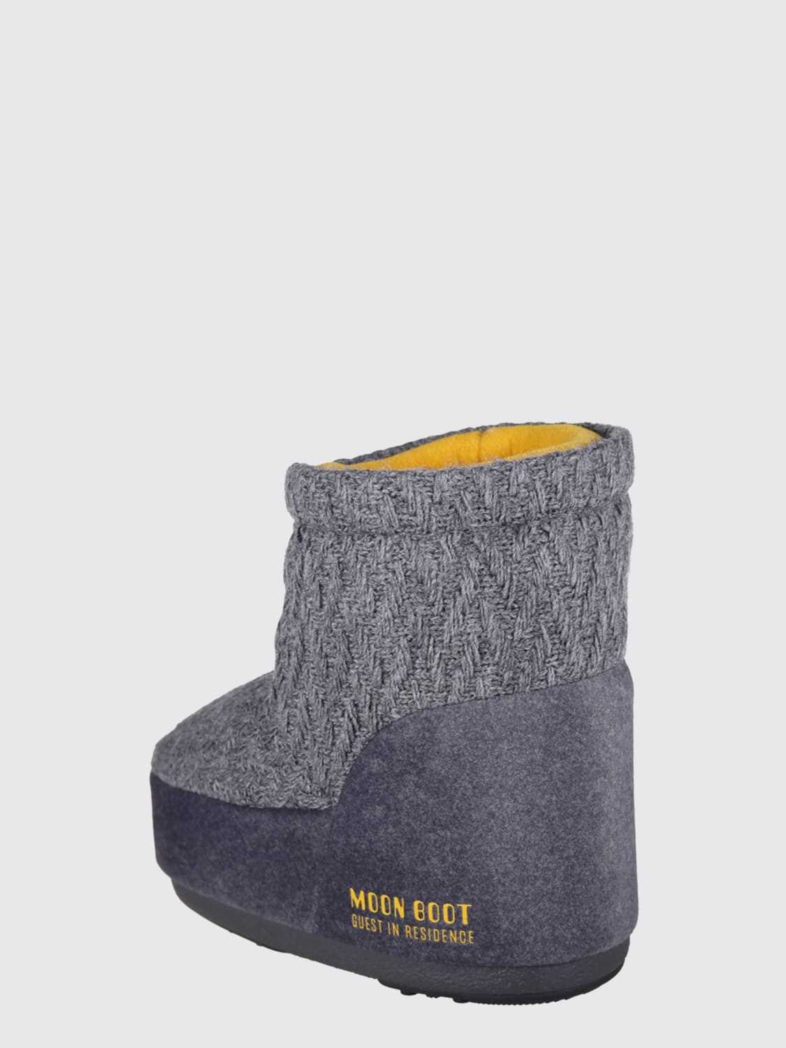 MOON BOOT FLAT ANKLE BOOT: Flat ankle boot woman Moon Boot, Grey - Img 3