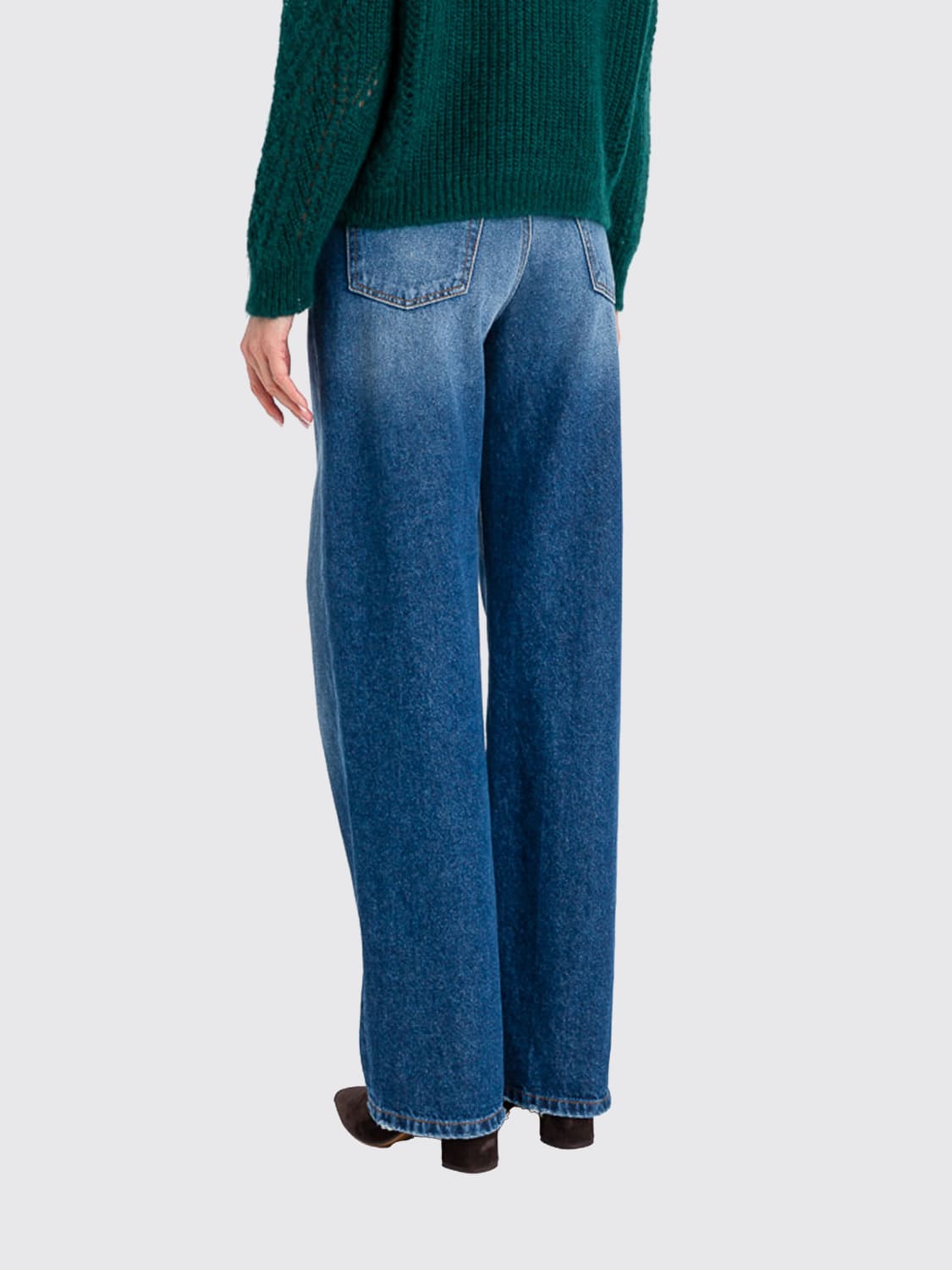 TWINSET JEANS: Jeans woman Twinset, Denim - Img 3