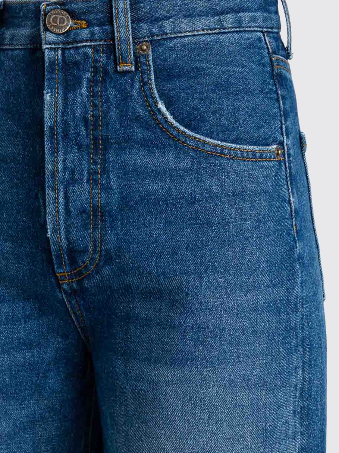 TWINSET JEANS: Jeans woman Twinset, Denim - Img 4