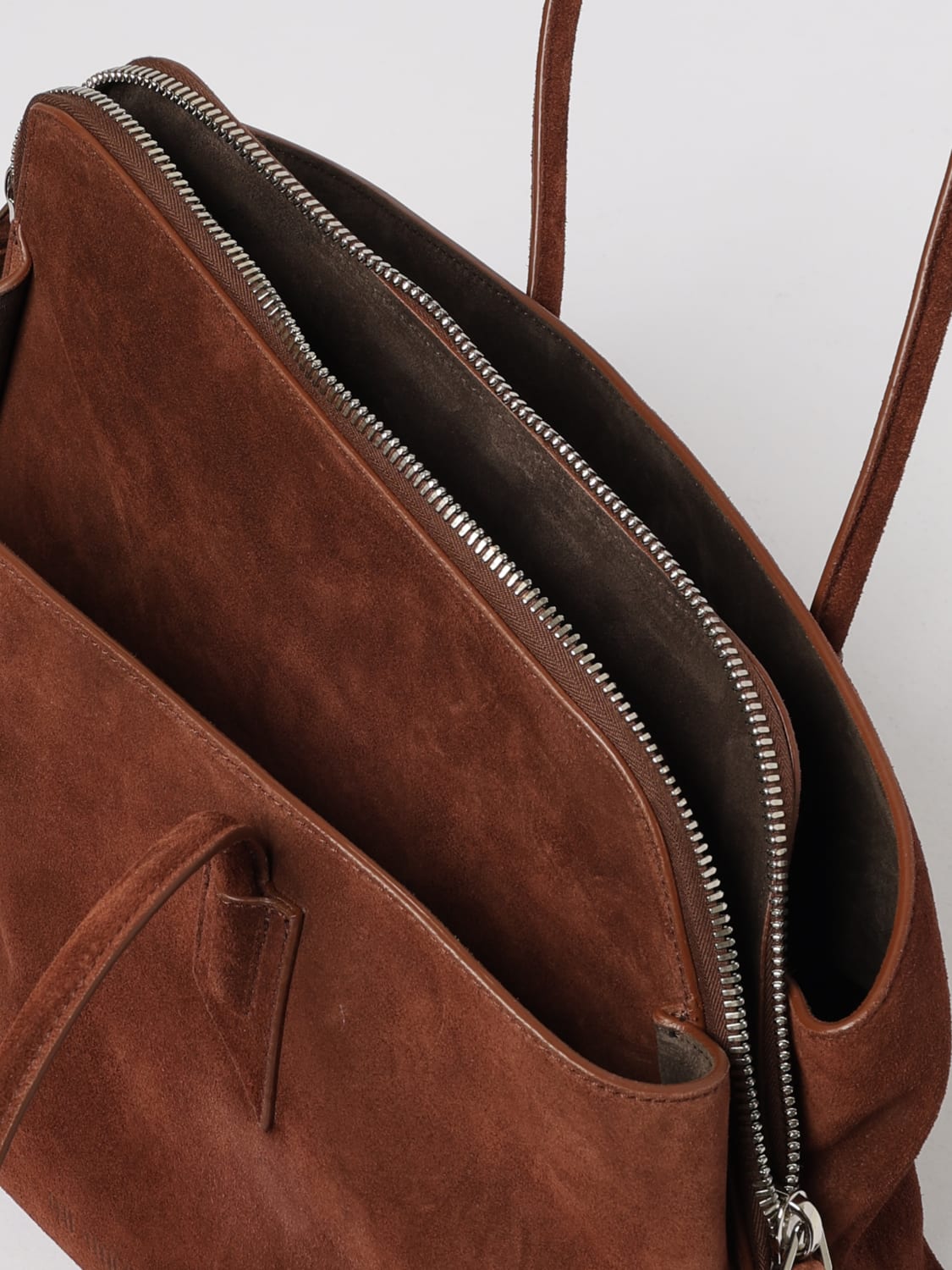 THE ATTICO BOLSO DE HOMBRO: Bolso de hombro mujer The Attico, Marrón - Img 4