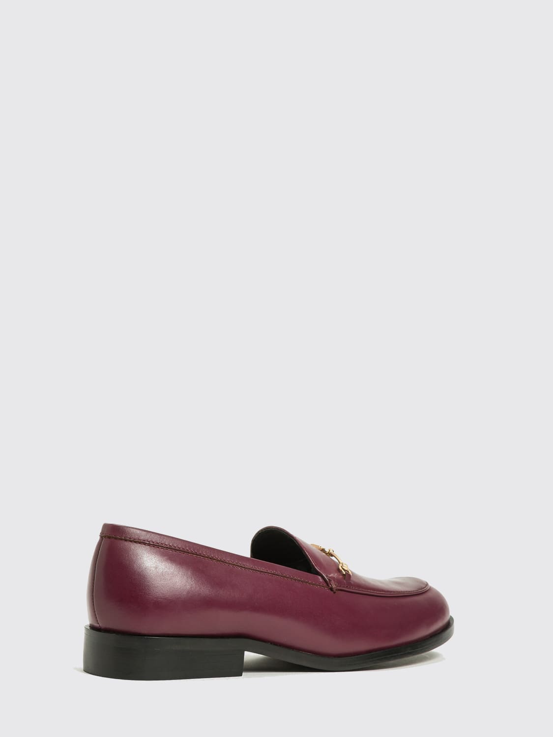 TWINSET LOAFER: Shoes woman Twinset, Wine - Img 2