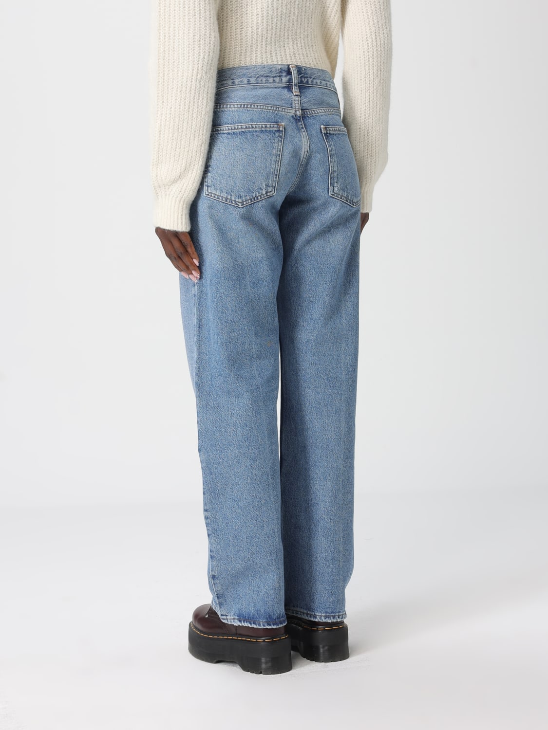 AGOLDE 牛仔裤: 牛仔裤 女士 Agolde, 牛仔布 - Img 2