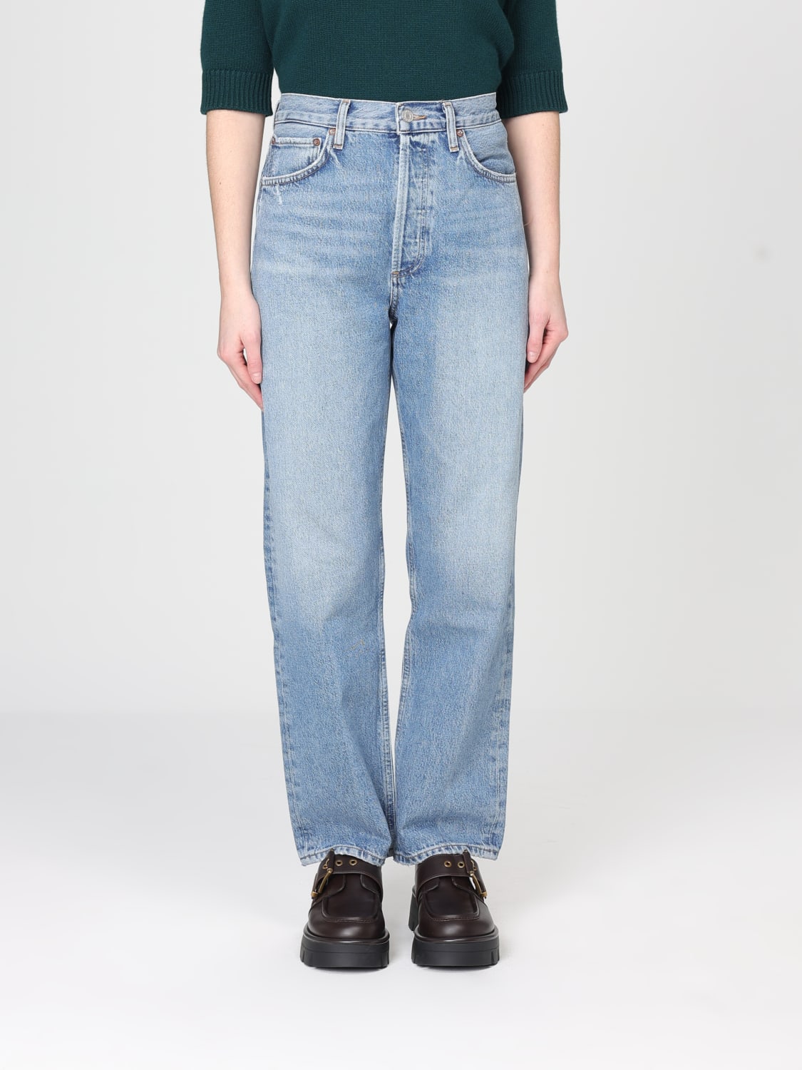 AGOLDE JEANS: Jeans femme Agolde, Denim - Img 1