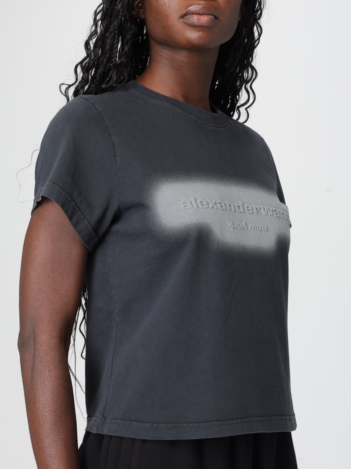 ALEXANDER WANG T-SHIRT: T-shirt woman Alexander Wang, Black - Img 4
