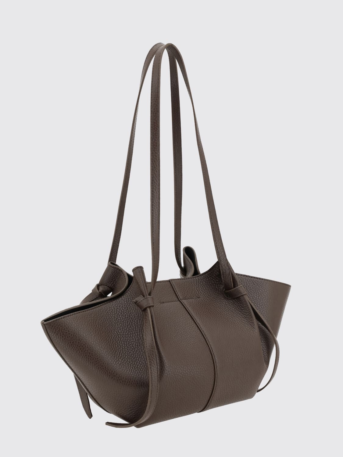 YUZEFI UMHÄNGETASCHE: Schultertasche damen Yuzefi, Kaffee Braun - Img 2