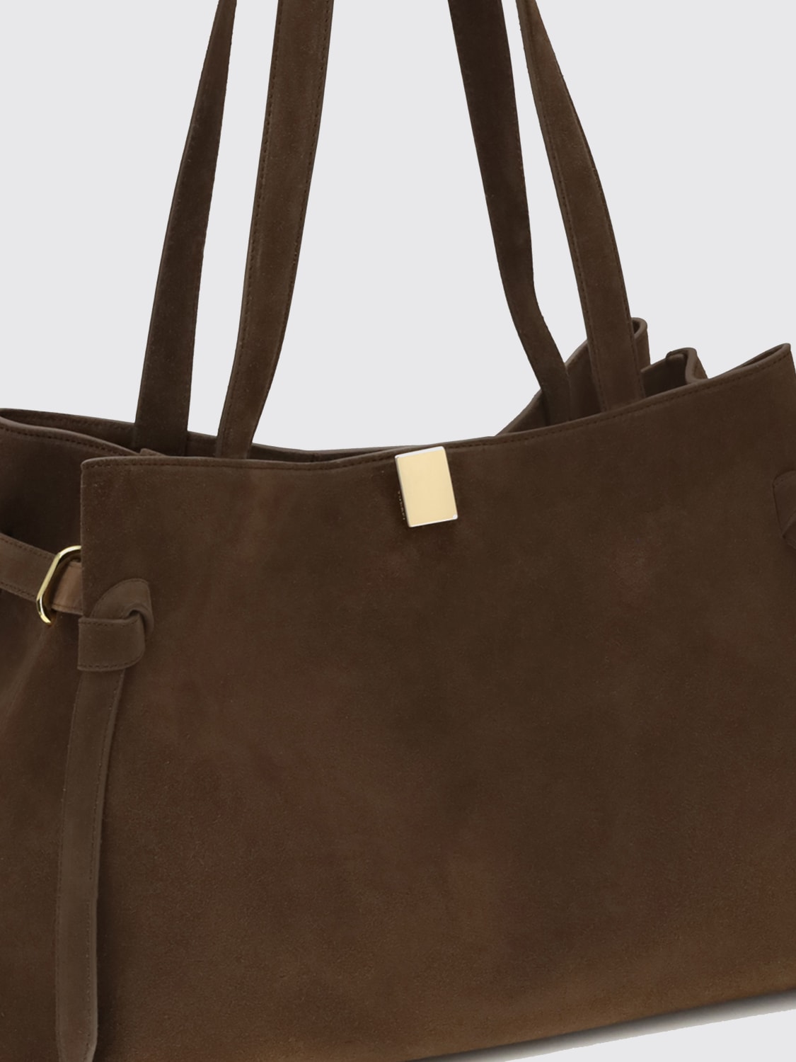 YUZEFI BOLSO DE HOMBRO: Bolso de hombro mujer Yuzefi, Cacao - Img 3