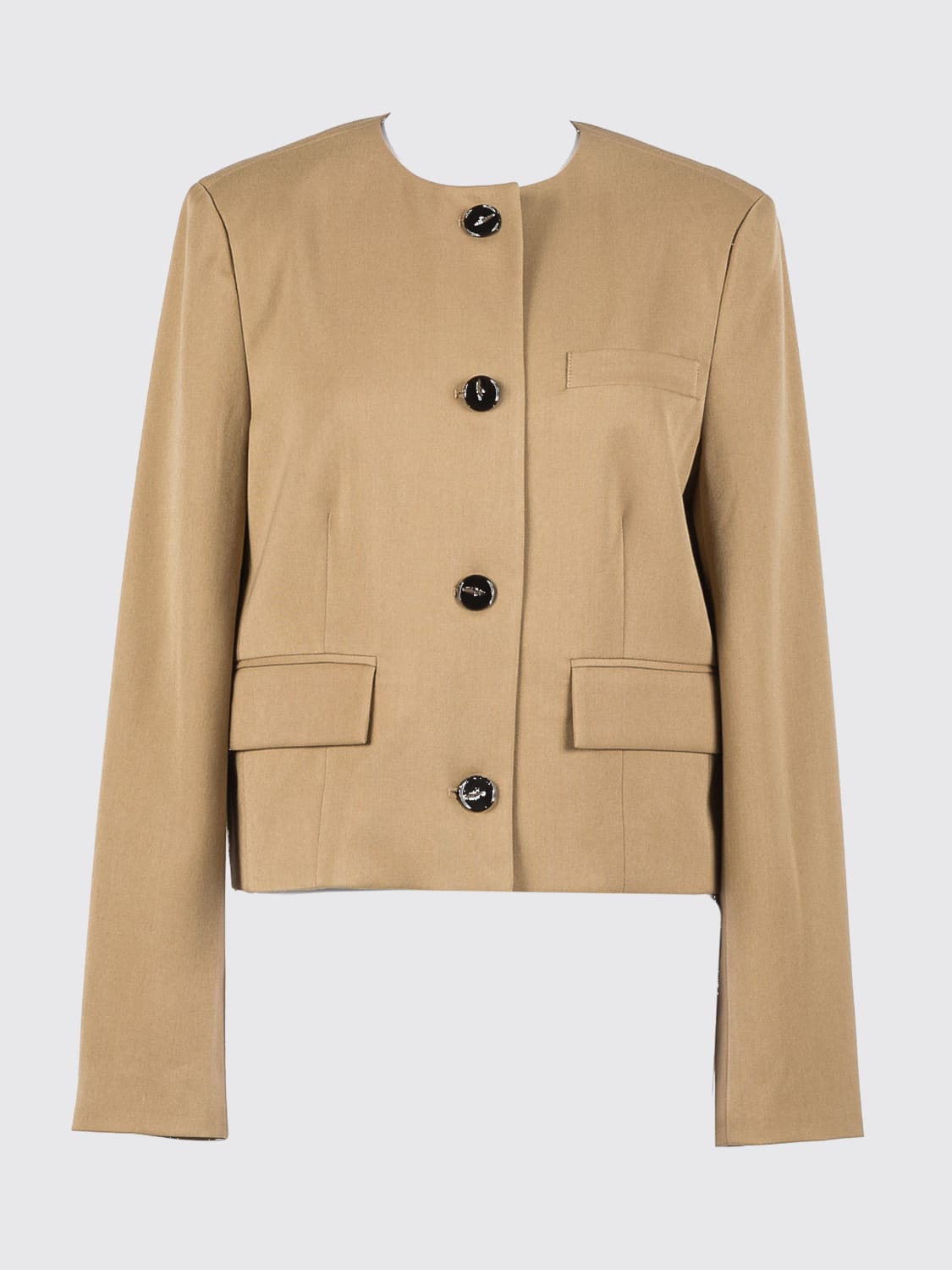 TWINSET ACTITUDE CHAQUETA: Chaqueta mujer Twinset Actitude, Camello - Img 5