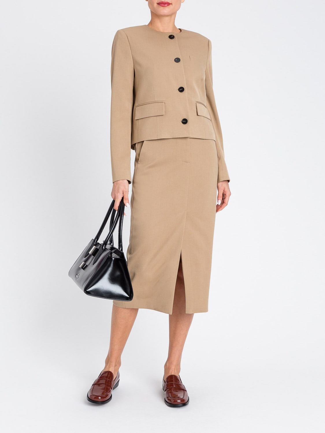 TWINSET ACTITUDE ROCK: Rock damen Twinset Actitude, Camel - Img 2