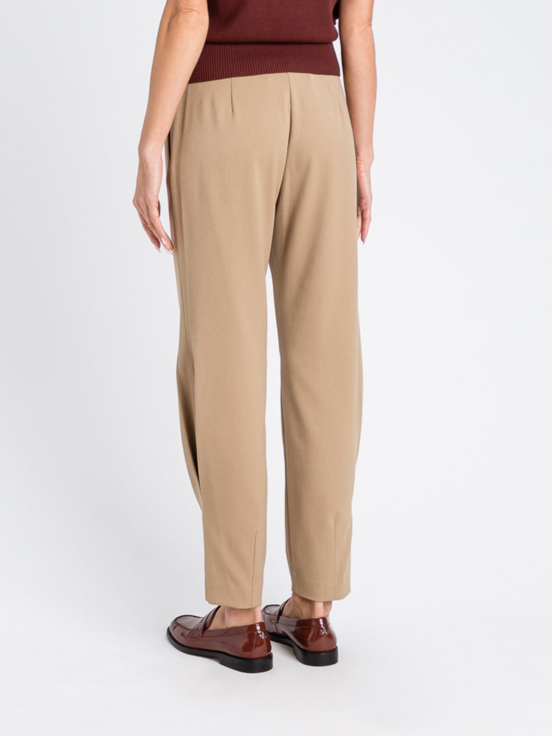 TWINSET ACTITUDE PANTALON: Pantalon femme Twinset Actitude, Chameau - Img 3