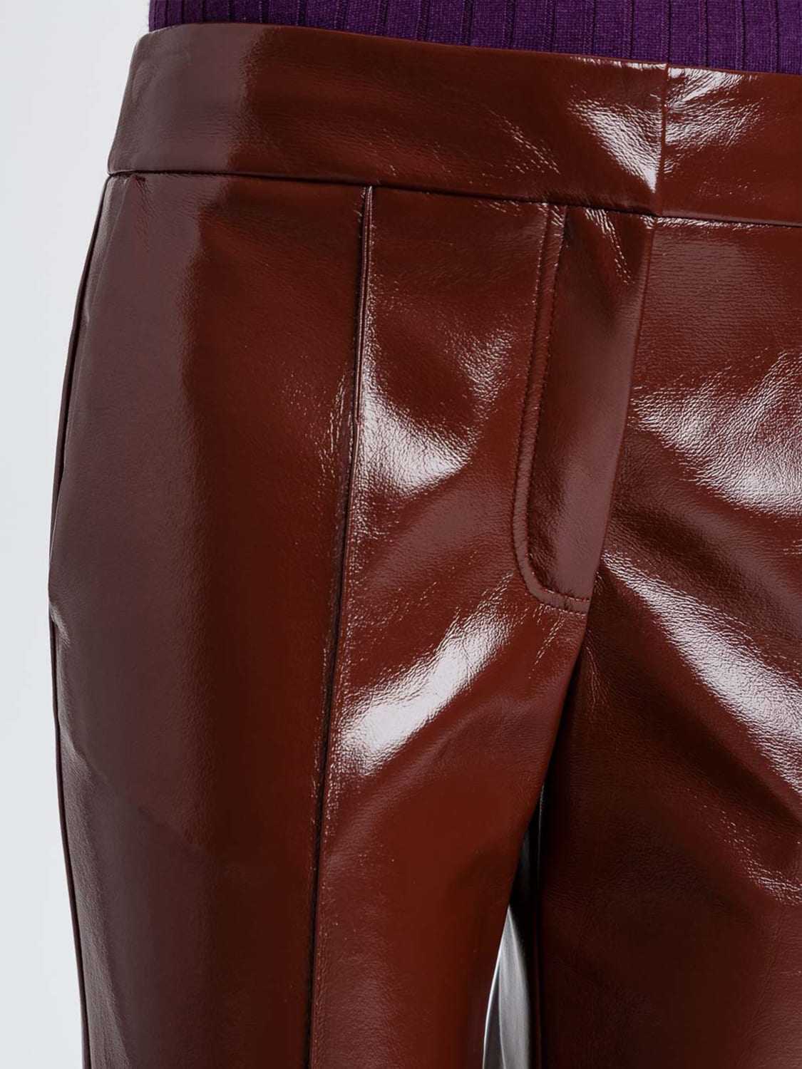 TWINSET ACTITUDE HOSE: Hose damen Twinset Actitude, Braun - Img 4