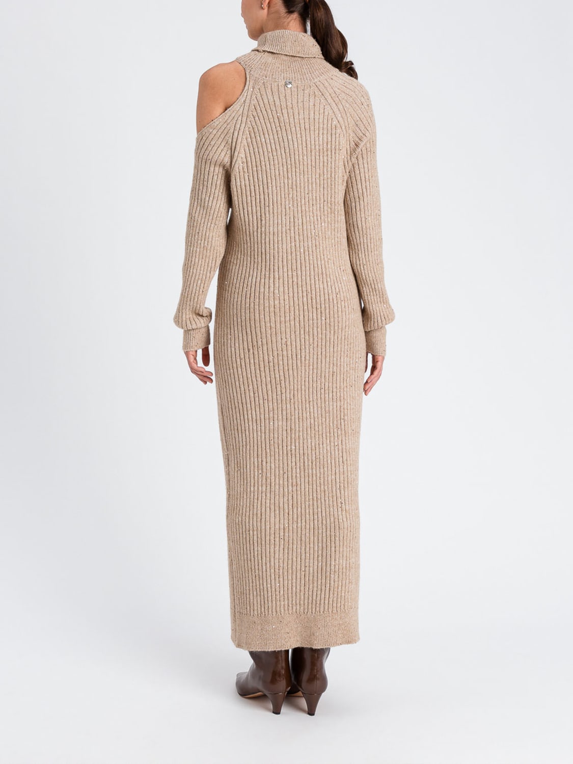 TWINSET ACTITUDE ПЛАТЬЕ: Платье Женское Twinset Actitude, Бежевый - Img 2