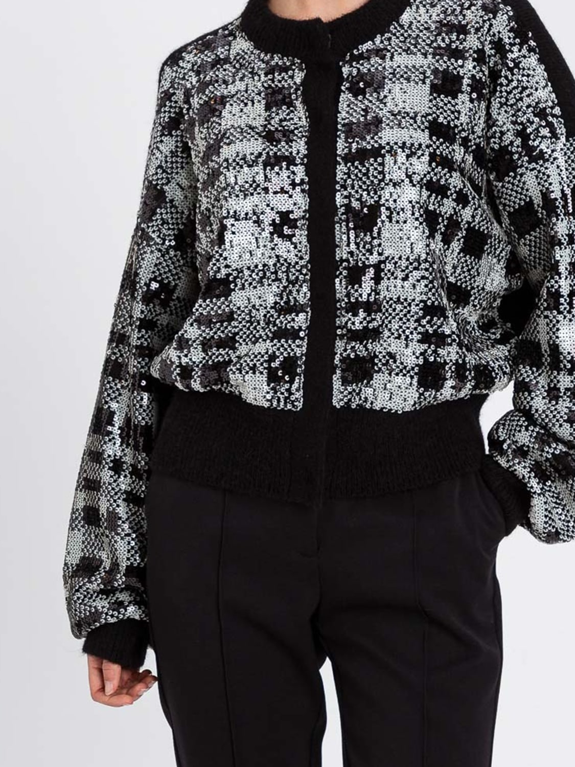 TWINSET ACTITUDE PULLOVER: Pullover damen Twinset Actitude, Schwarz - Img 4