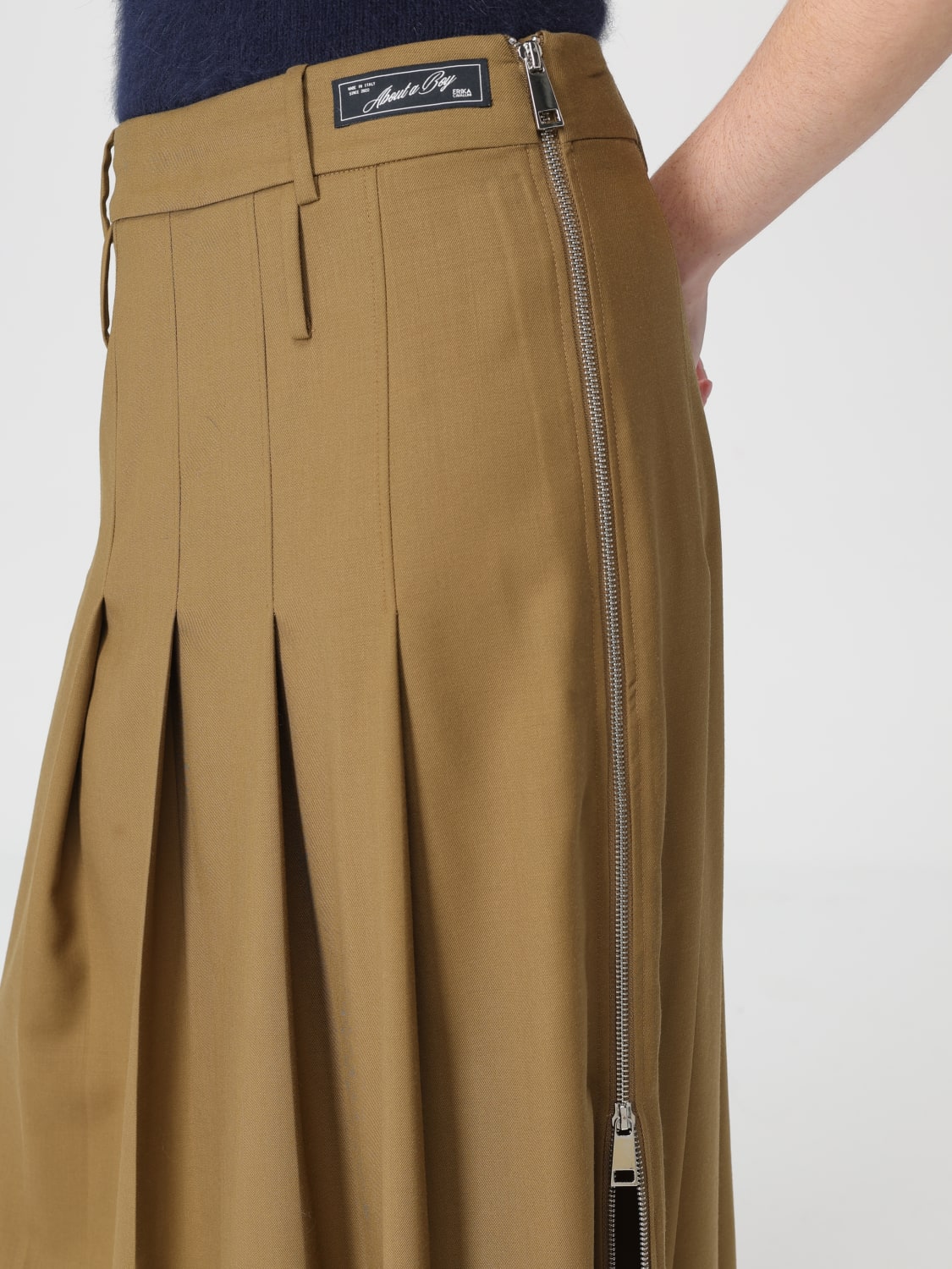 ERIKA CAVALLINI JUPE: Jupe femme Erika Cavallini, Vert - Img 3